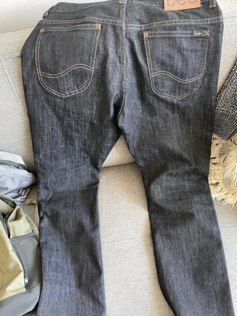 Jeans azul oscuro clasicos LEE NUEVO 42 - 3