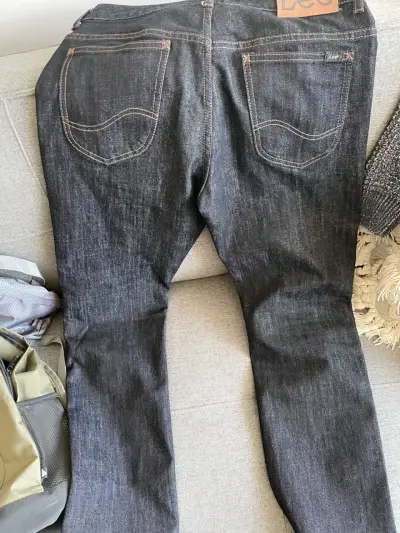 Jeans azul oscuro clasicos LEE NUEVO 42 - miniatura 3