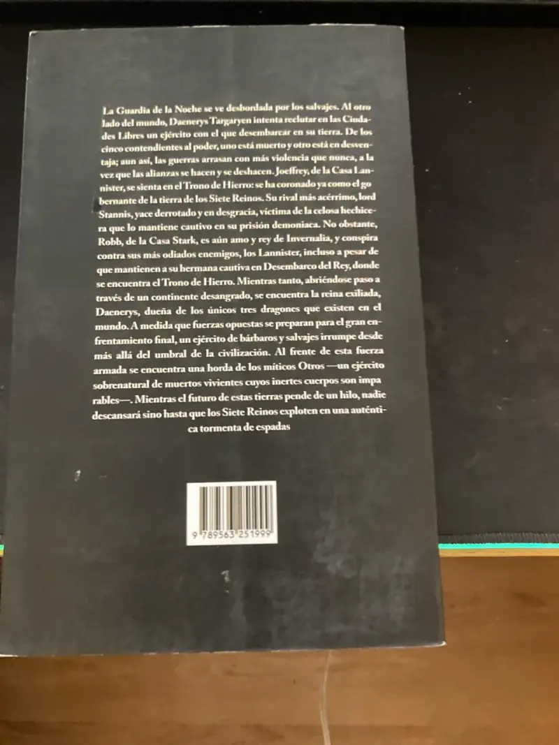 Libro Tormenta de Espadas - 3