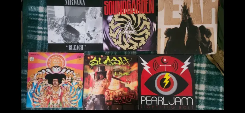Vinilos de rock clásico variado - 1