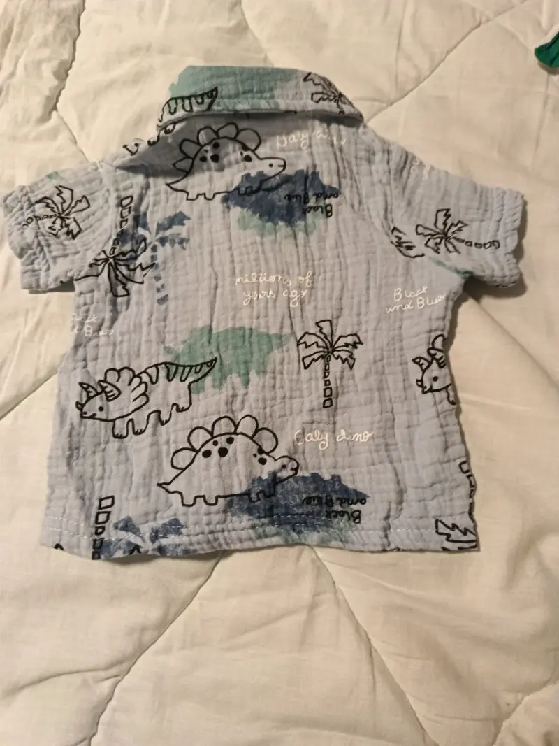 Camisa bebé con estampado dinosaurios - 2