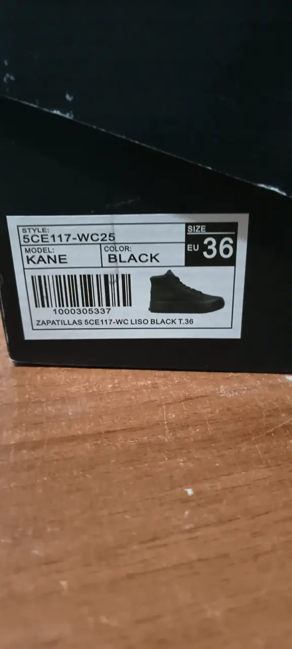 Zapatillas negras altas - 5