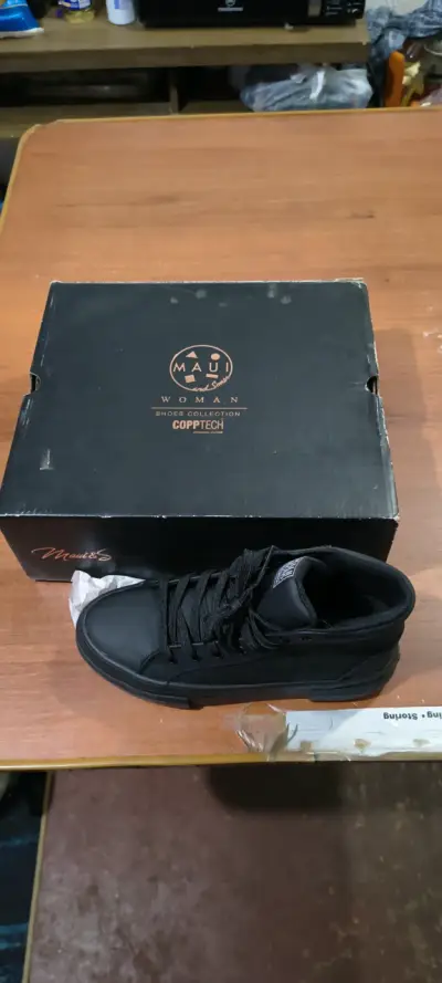 Zapatillas negras altas - miniatura 6