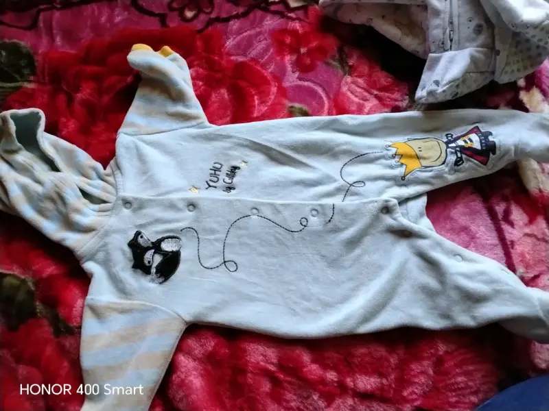 Pijama azul para bebé - 4