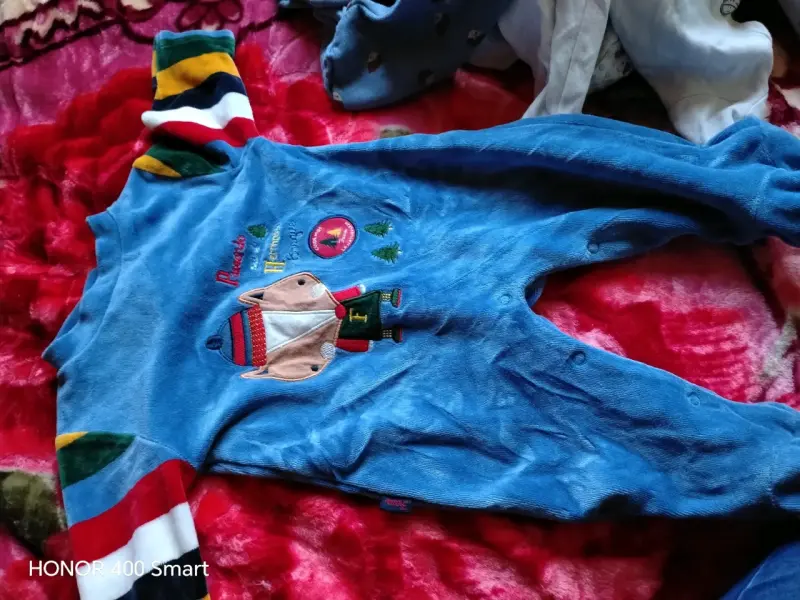 Pijama azul para bebé - 6