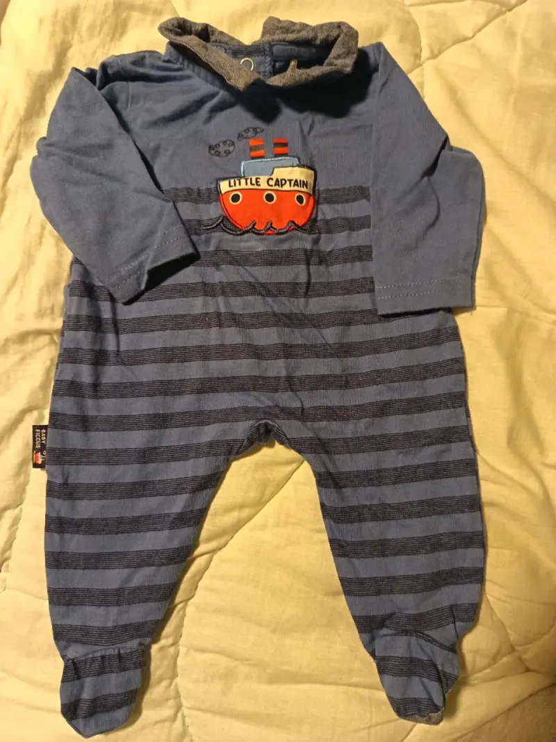 Enterito infantil azul Little Captain
