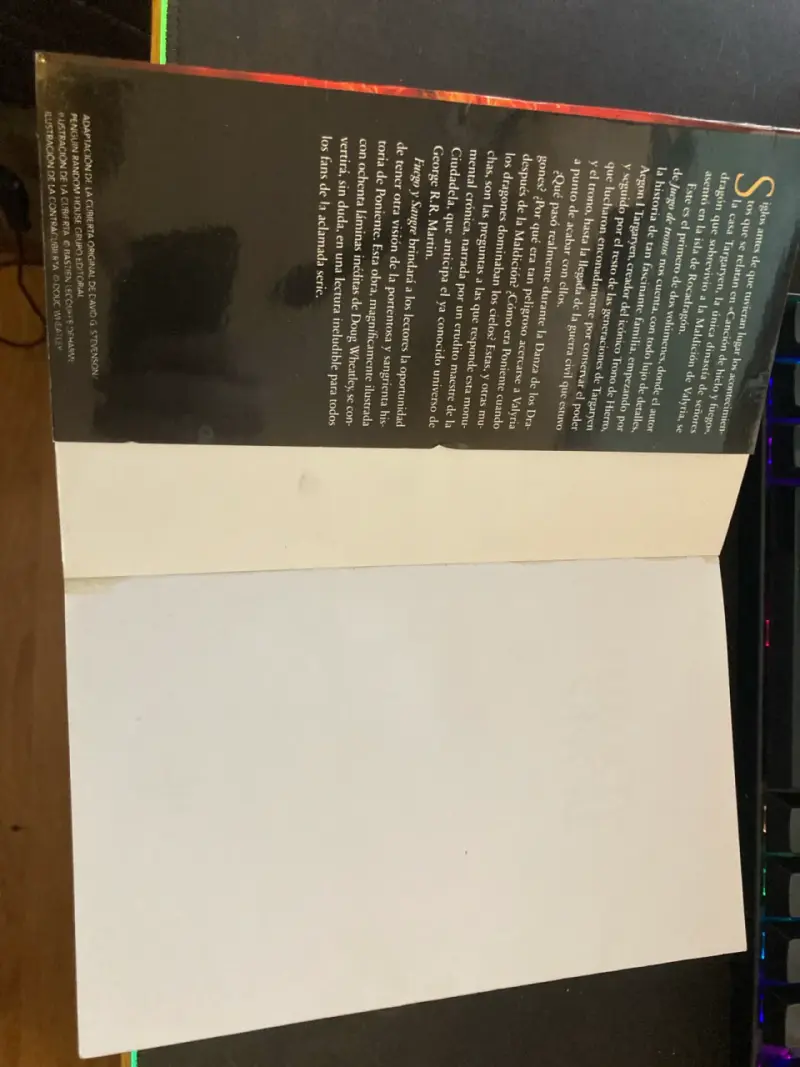 Libro Fuego y Sangre de George R.R. Martin - 4