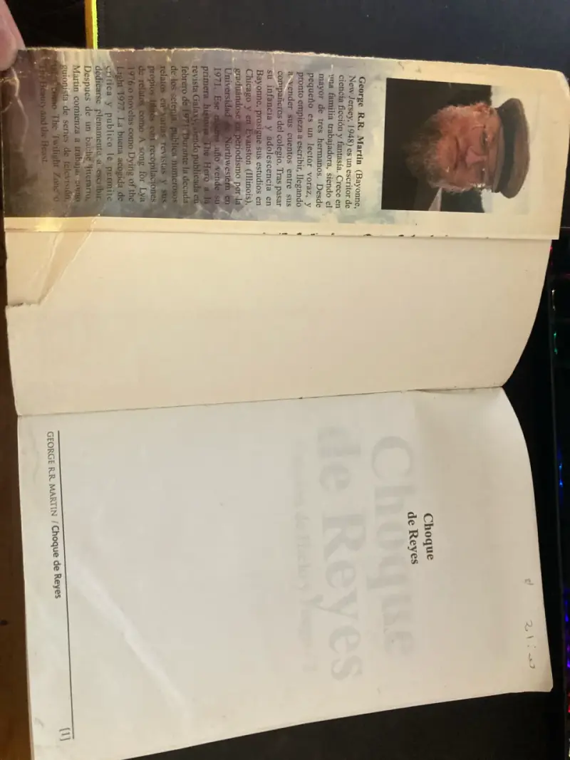 Libro Choque de Reyes - 4