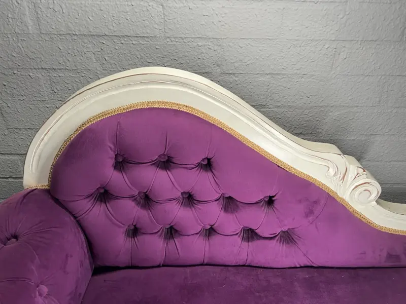 Diván vintage morado - 3