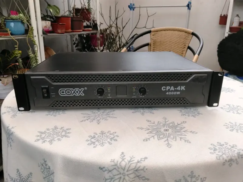 Amplificador de audio 4000W - 2
