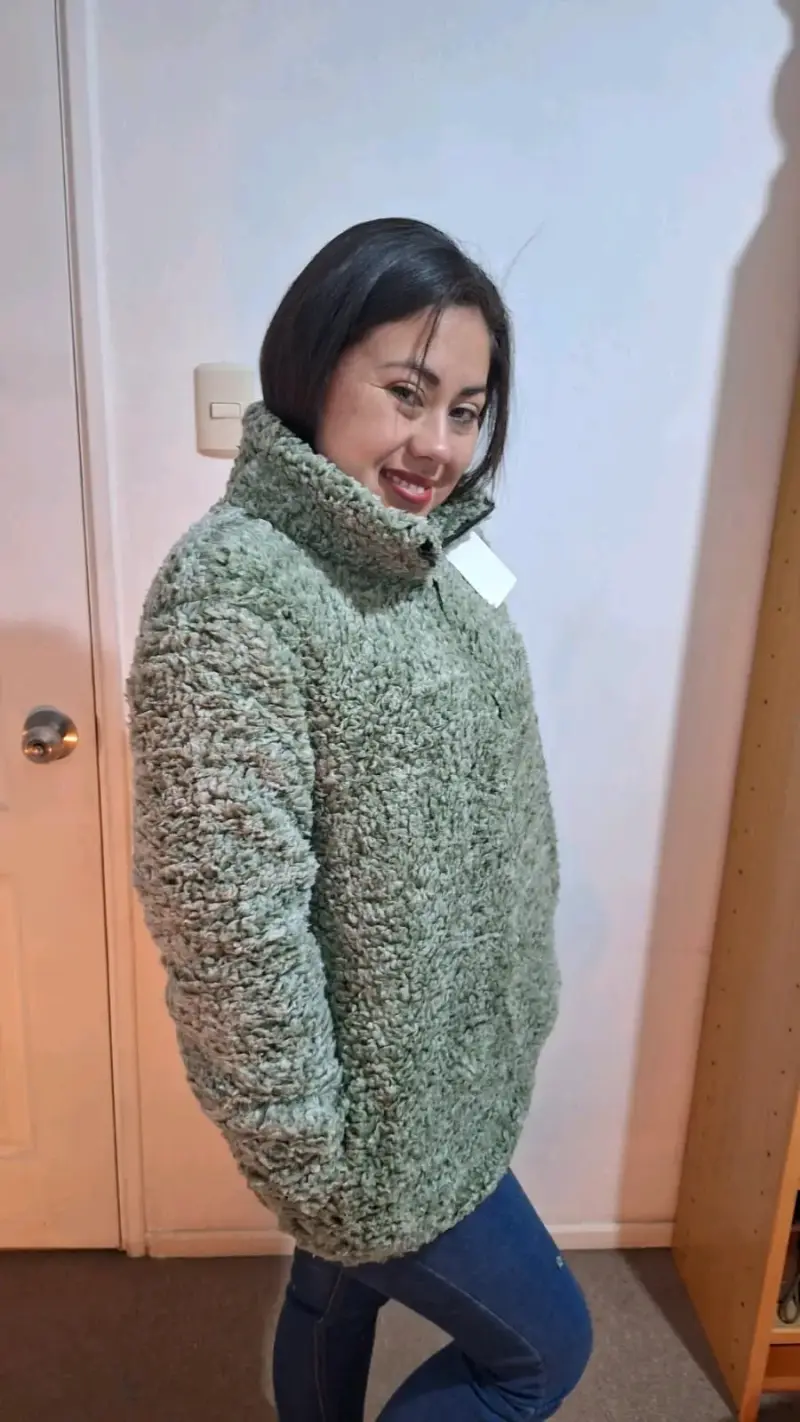 Polar de mujer verde - 2