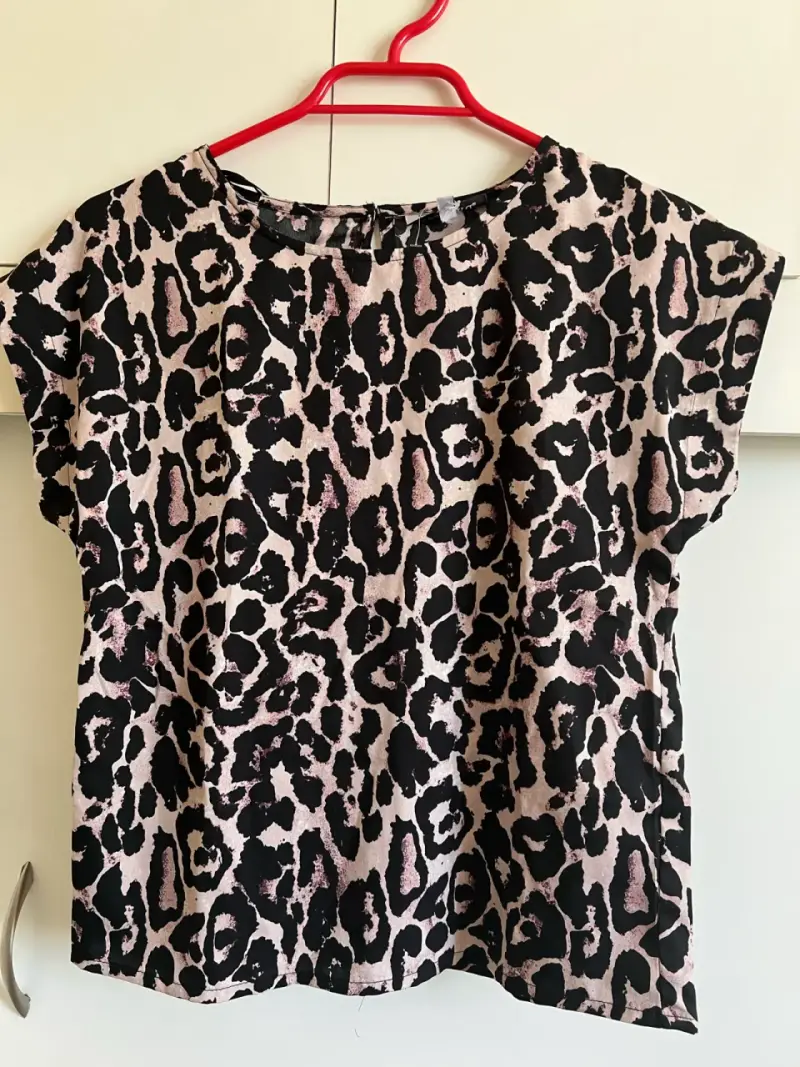 Blusa estampado leopardo - 1