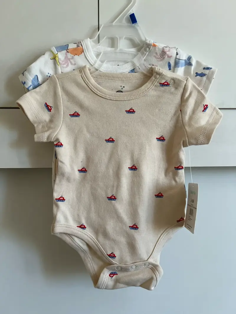 Pack de 2 bodies de bebé - 1