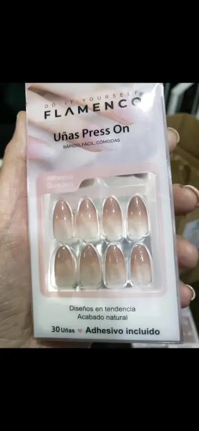 Uñas Postizas Flamenco 30 piezas - miniatura 1