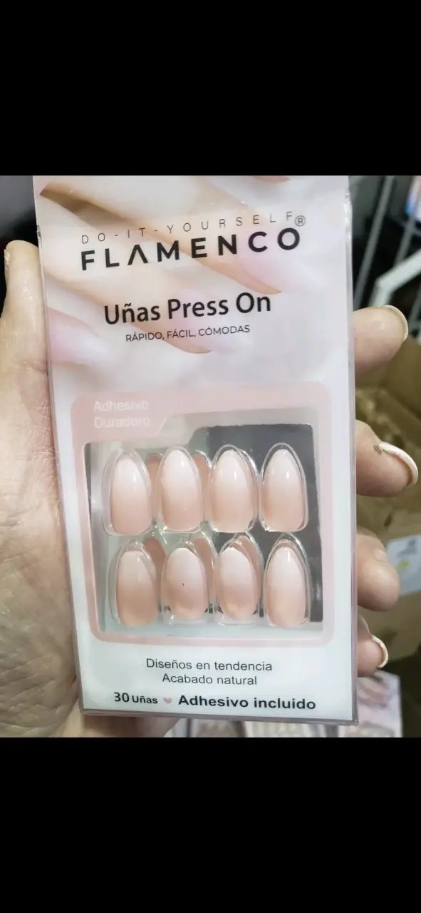 Uñas Postizas Flamenco 30 piezas - 6