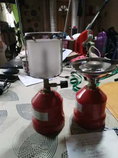 Set de cocina a gas para camping - miniatura 1