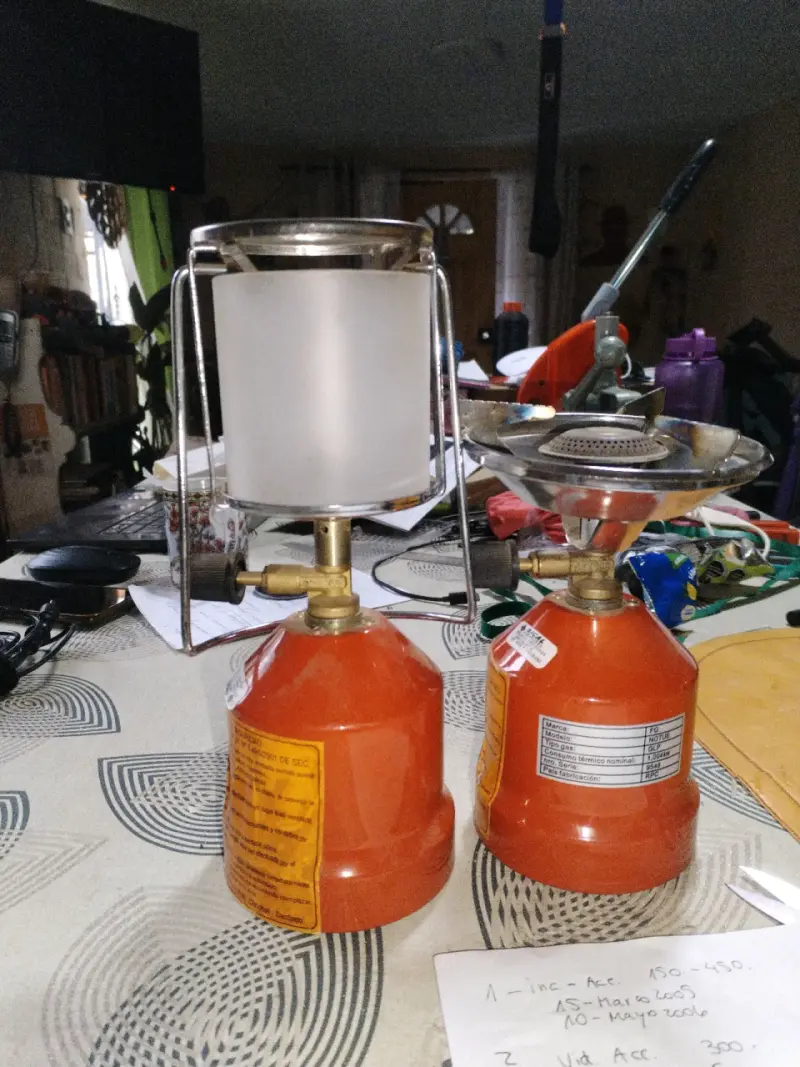 Set de cocina a gas para camping - 5