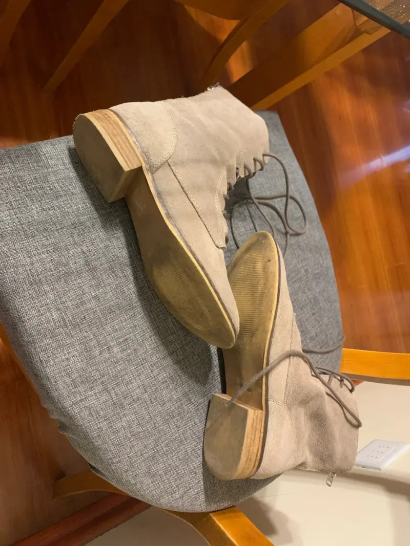 Botines de gamuza - 3