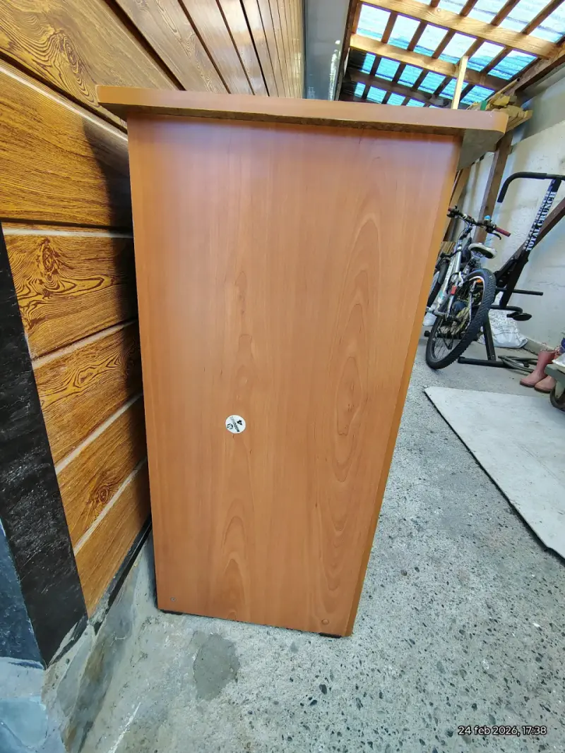 Escritorio de madera compacto computador - 4