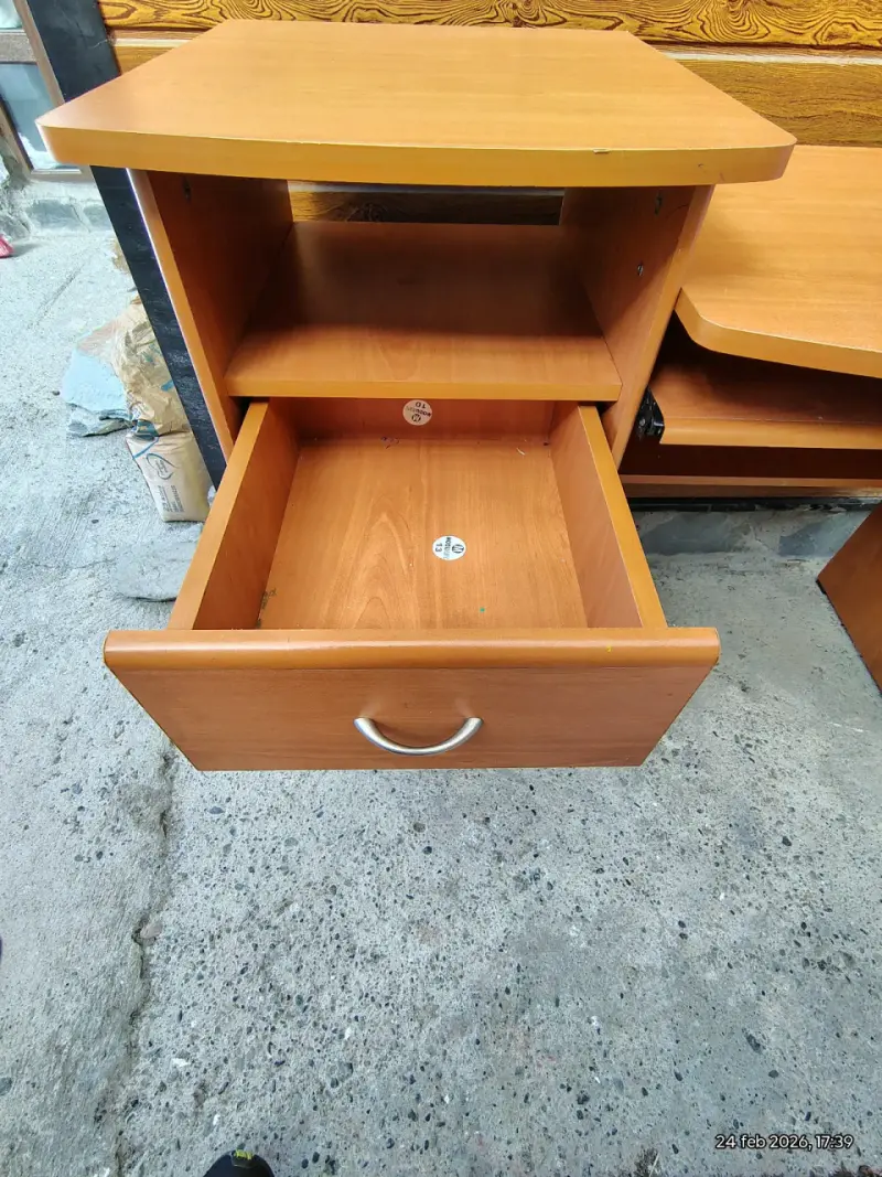 Escritorio de madera compacto computador - 6