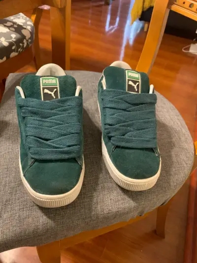 Zapatillas verdes Puma clásicas - miniatura 1