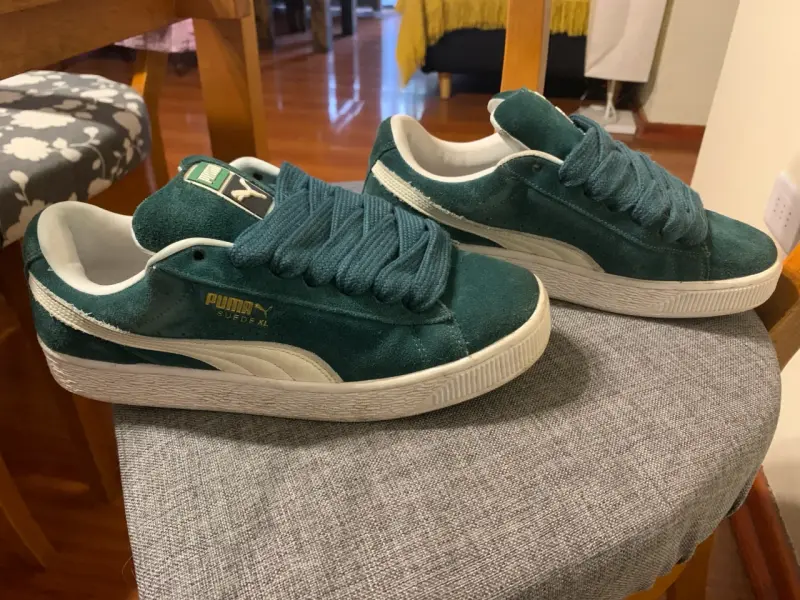 Zapatillas verdes Puma clásicas - 2