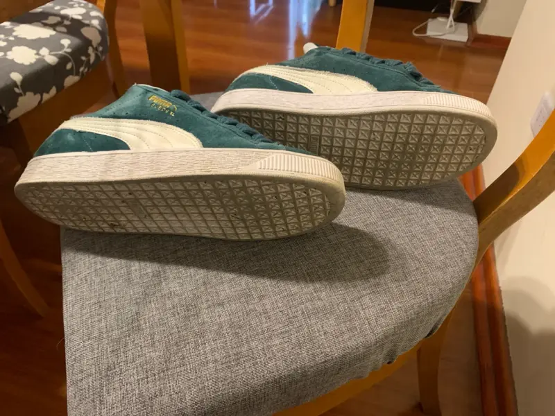 Zapatillas verdes Puma clásicas - 3