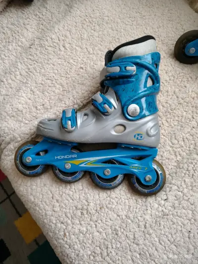 Patines en línea azules - miniatura 5