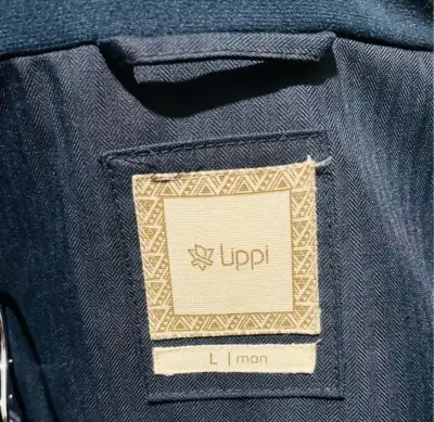 Parka azul con capucha - miniatura 3