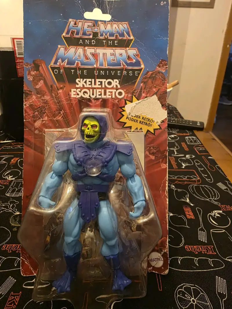 Figura Skeletor He-Man retró