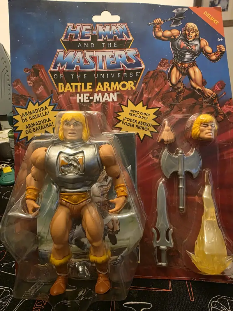 Figura He-Man Armadura de Batalla