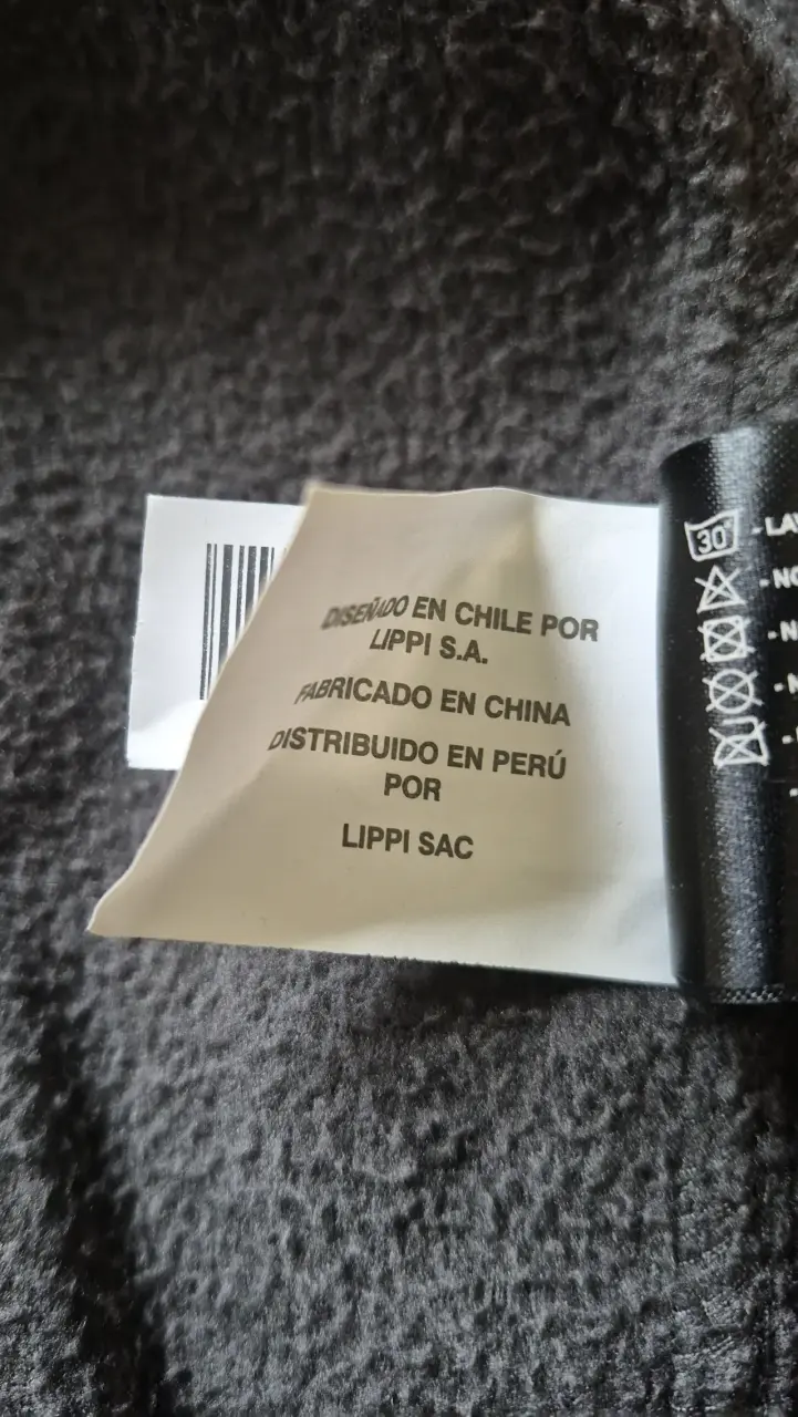 Chaqueta polar negra Lippi - 4