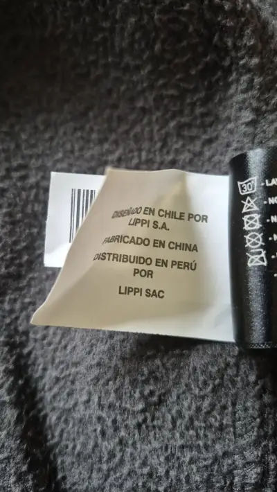 Chaqueta polar negra Lippi - miniatura 4