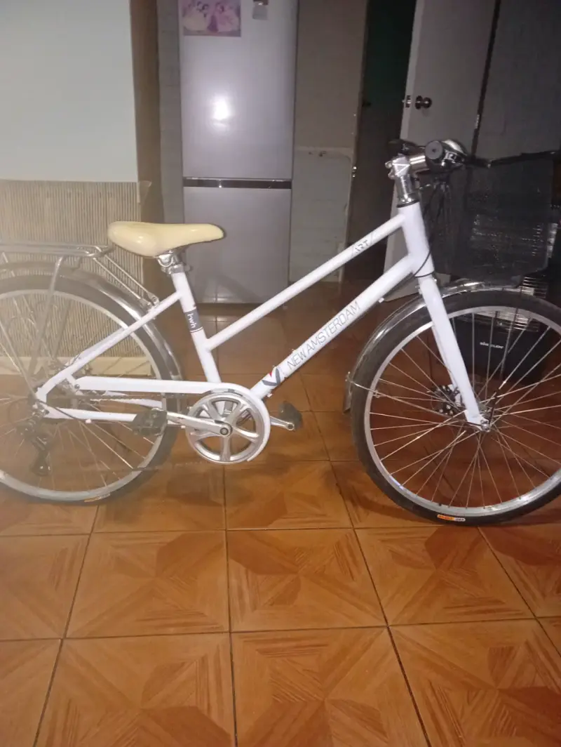 Bicicleta New Amsterdam blanca - 1