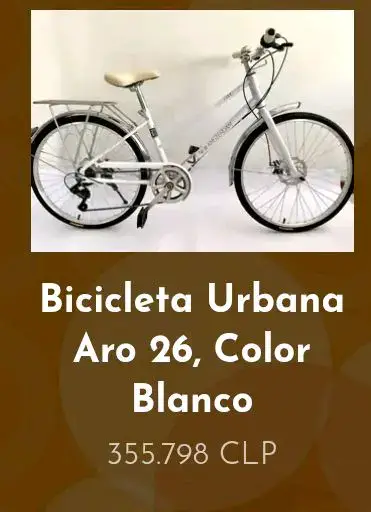 Bicicleta New Amsterdam blanca - miniatura 2