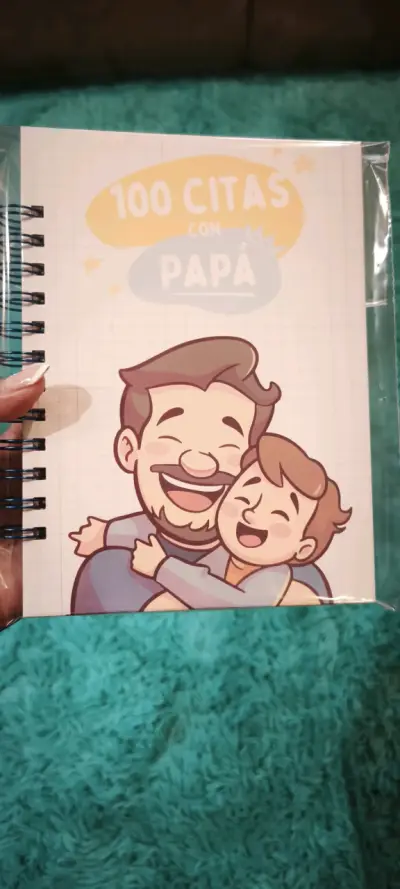 Cuaderno '100 citas con papá' - miniatura 1