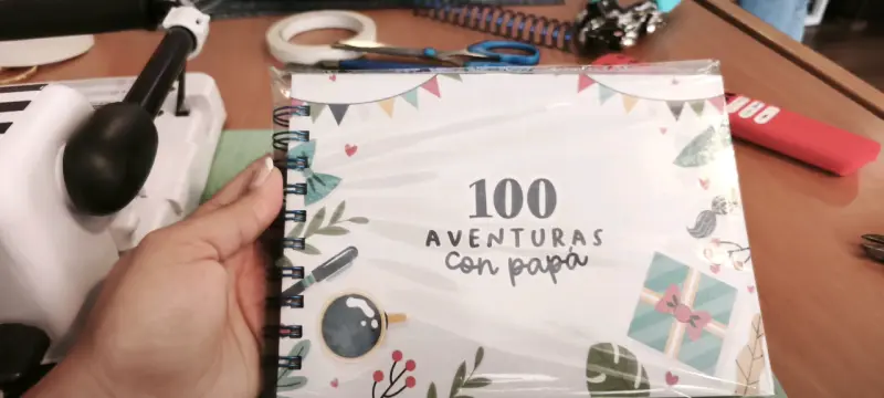 Cuaderno '100 citas con papá' - 2