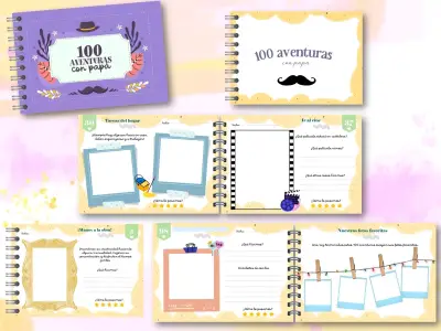 Cuaderno '100 citas con papá' - miniatura 4