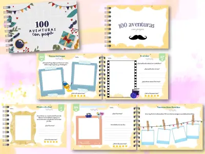 Cuaderno '100 citas con papá' - miniatura 5