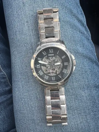 Reloj Fossil automático plateado - miniatura 2
