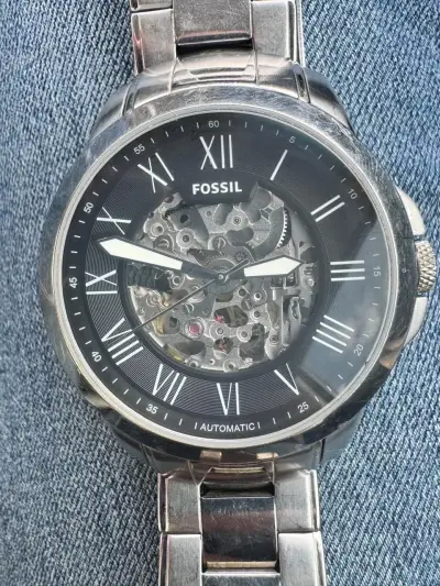 Reloj Fossil automático plateado - miniatura 3