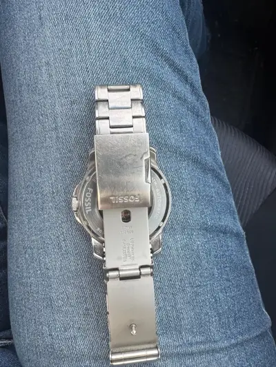 Reloj Fossil automático plateado - miniatura 5