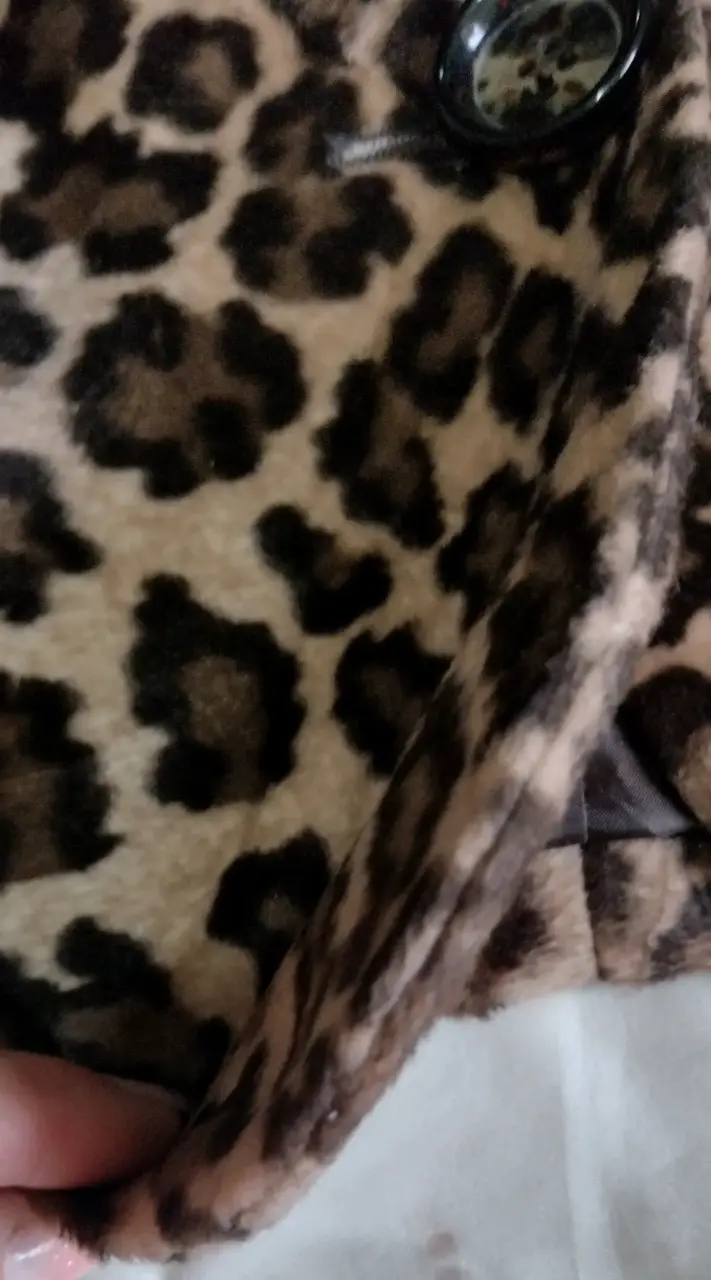 Abrigo estampado leopardo - 6