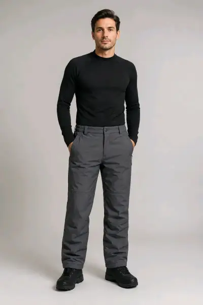 Pantalones trekking termicos impermeables - miniatura 2