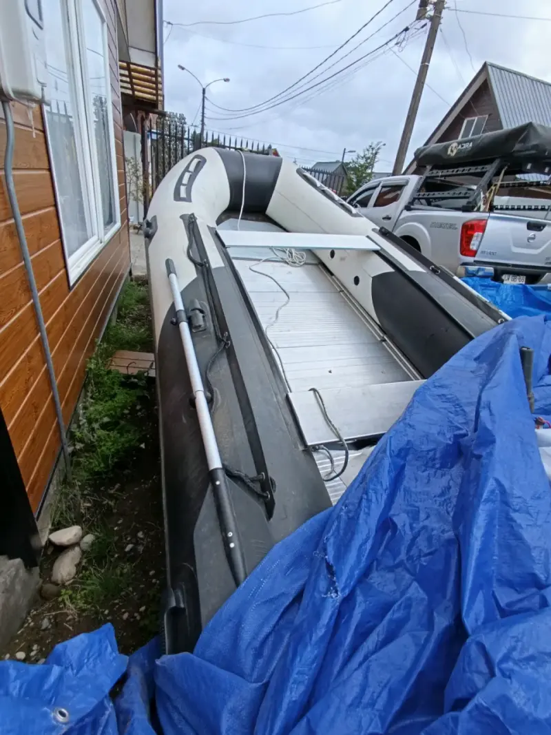Bote inflable con remolque - 6