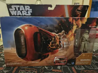 Figura Star Wars Rey Speeder - miniatura 1