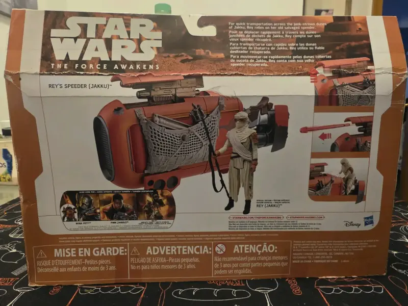 Figura Star Wars Rey Speeder - 2