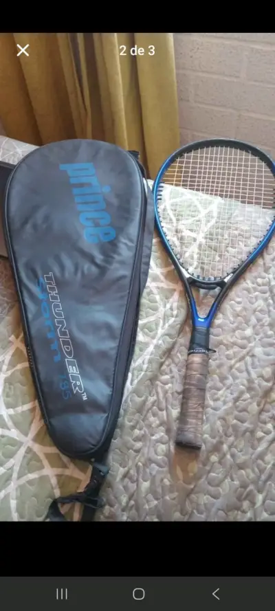 Raqueta de tenis Prince thunder storm azul - miniatura 2
