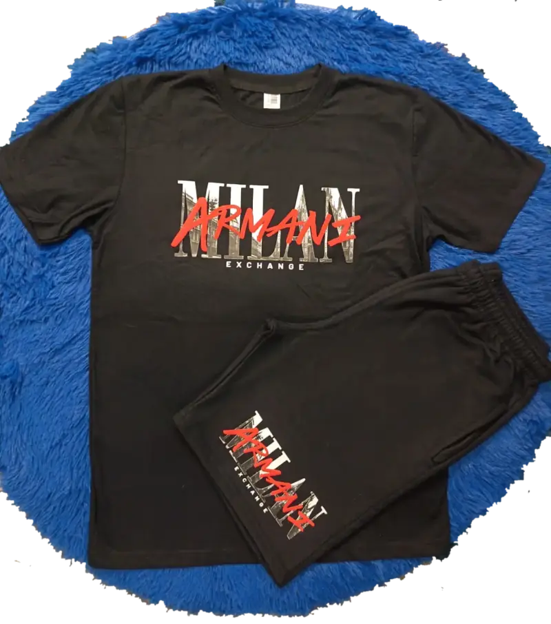 Conjunto Milan Exchange negro