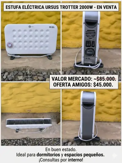 Estufa eléctrica Ursus Trotter - miniatura 1